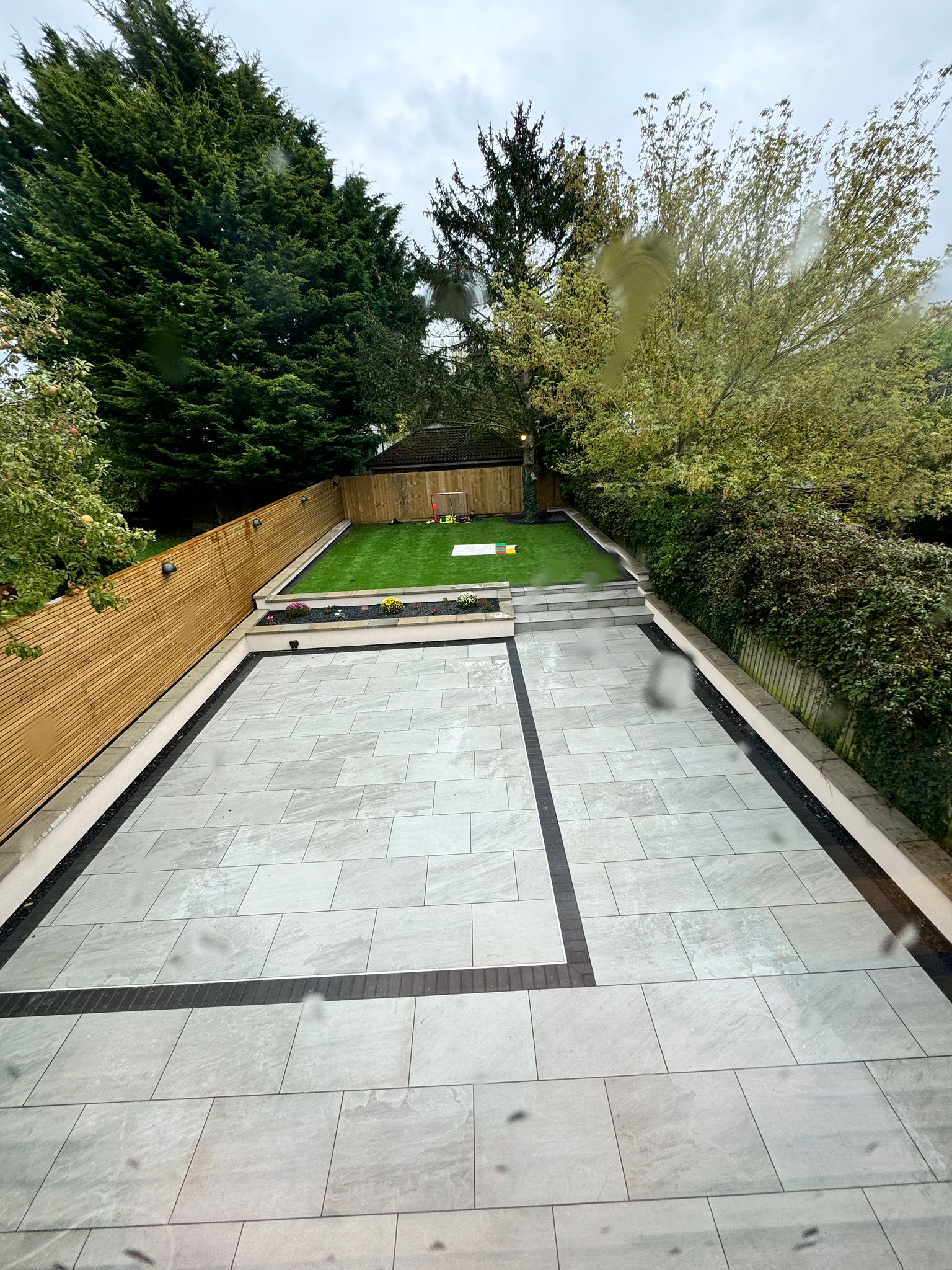 Completed · Garden and terrace