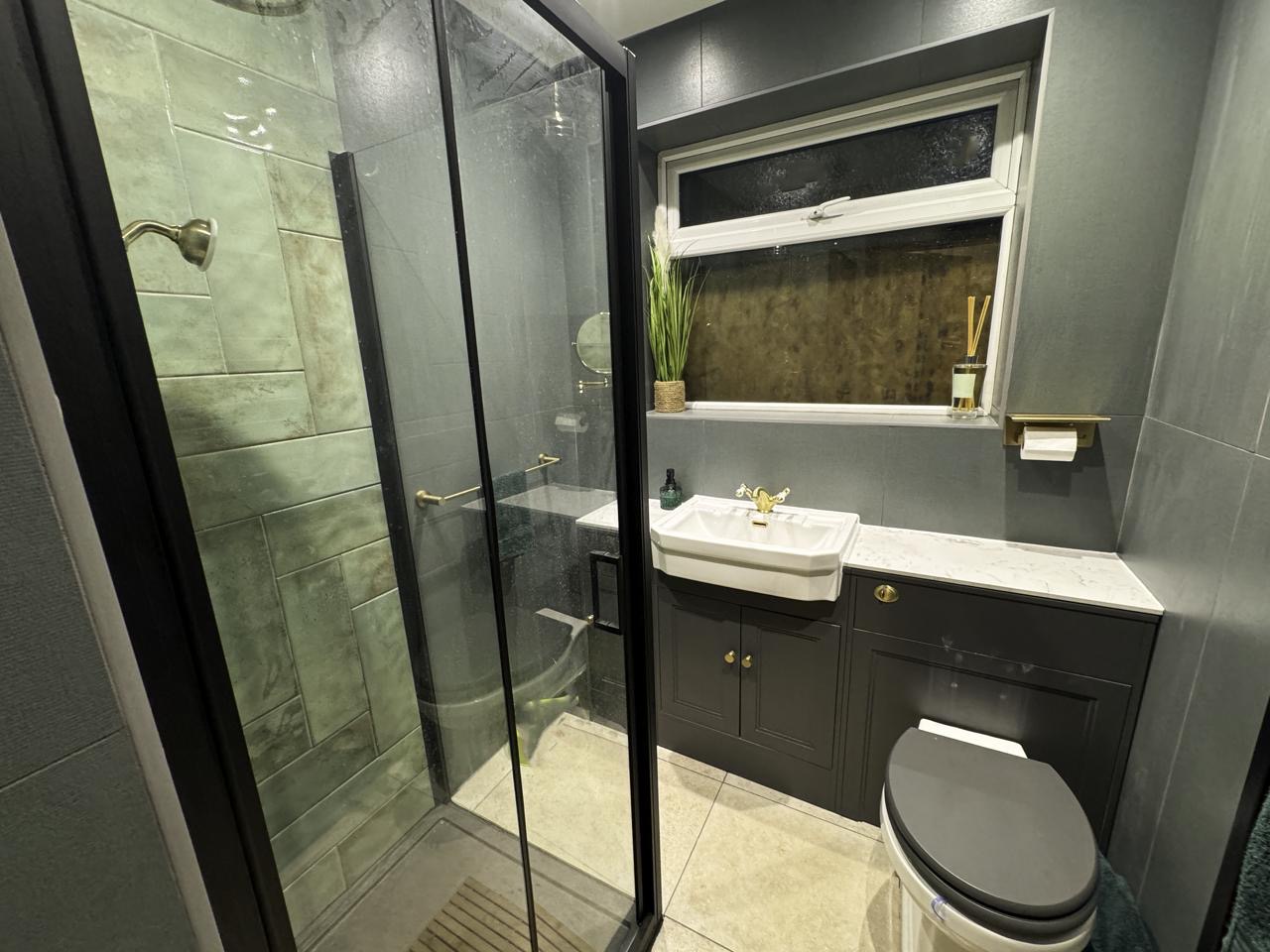 Completed · Shower room