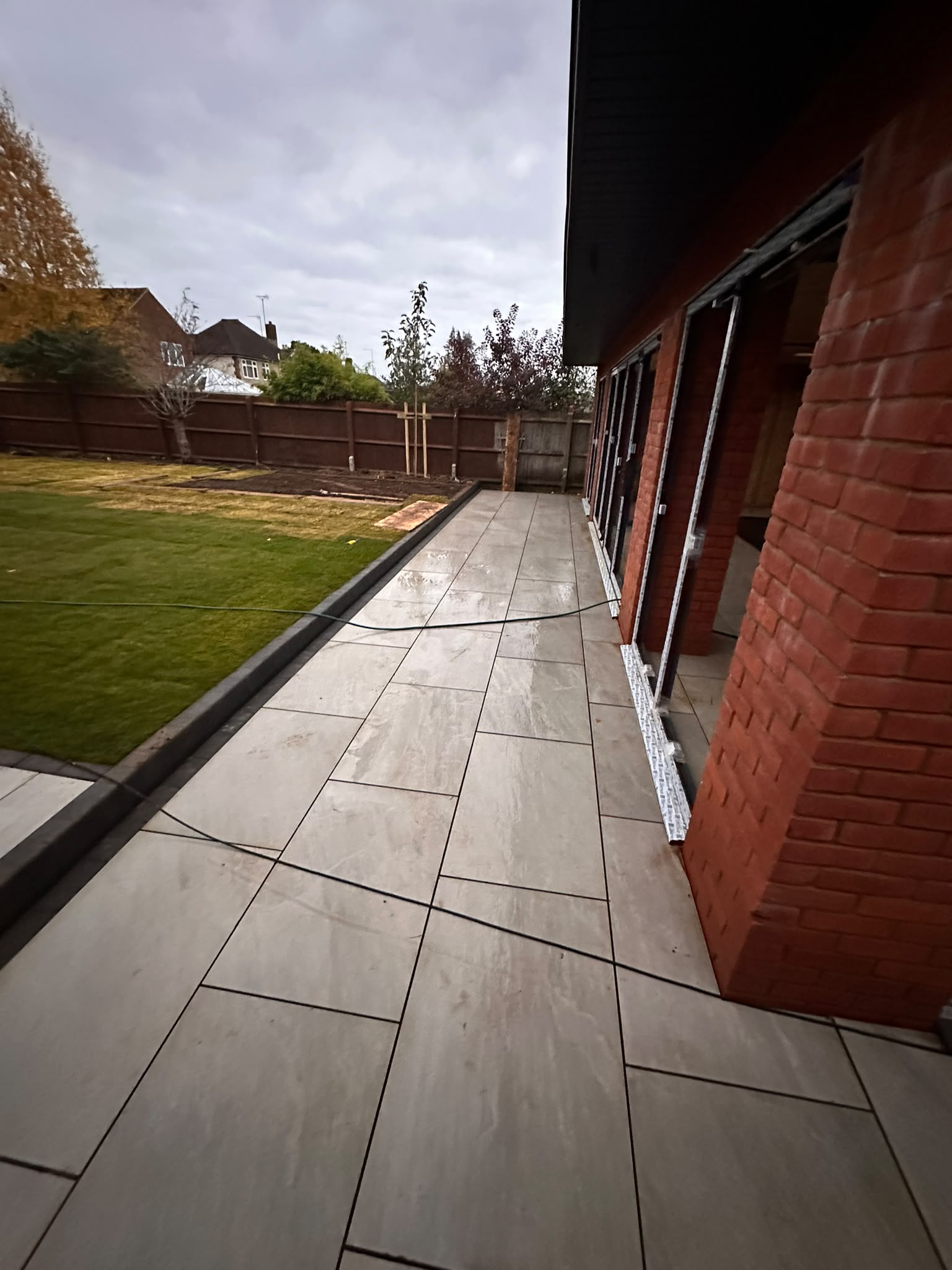Exterior detail · Porcelain paving
