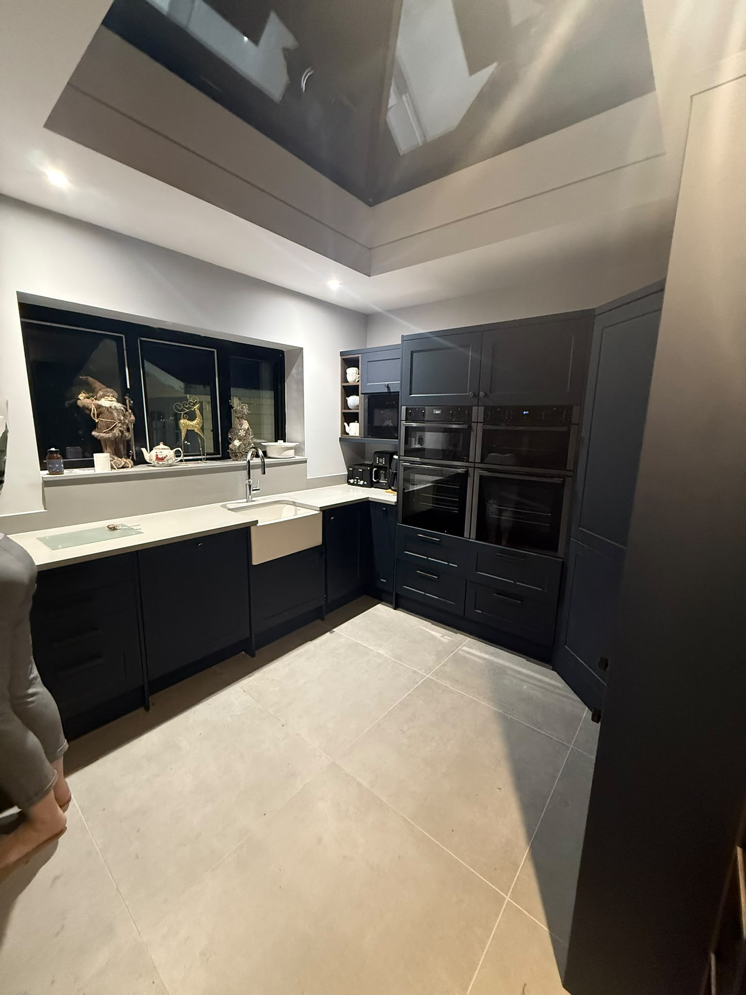 Completed · Kitchen beneath the roof lantern